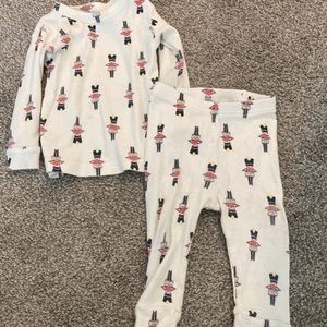 Gap christmas pjs, 6-12mo